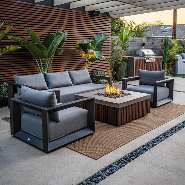 GARDEN FIRE PITS